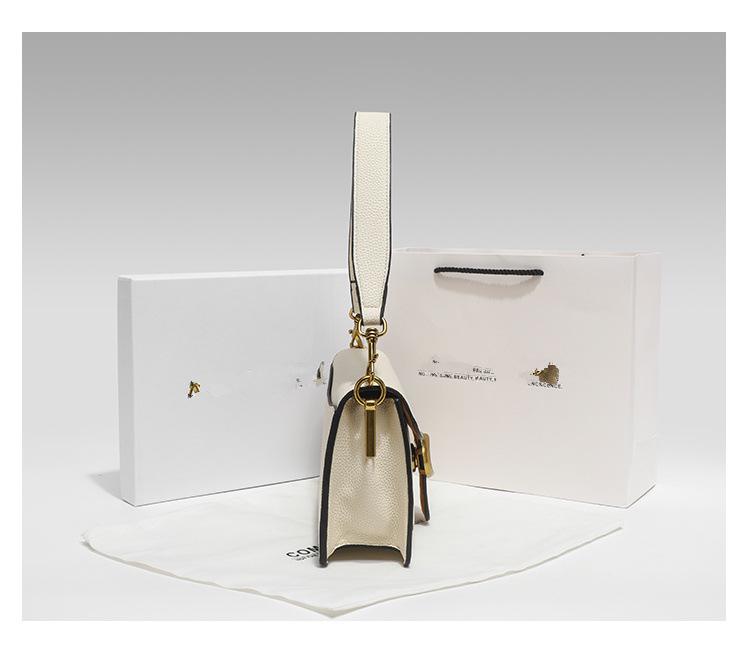 

2024 Женская летняя сумка кроссбоди и подмышечная сумка TABBY Dionysus белый