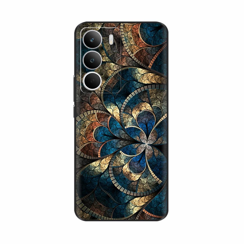 For Realmel C71 Case Cartoon Flower Painted Silicone Soft TPU Phone Cases For Oppo Realme C71 C 71 Case realmeC71 Cover Fundas