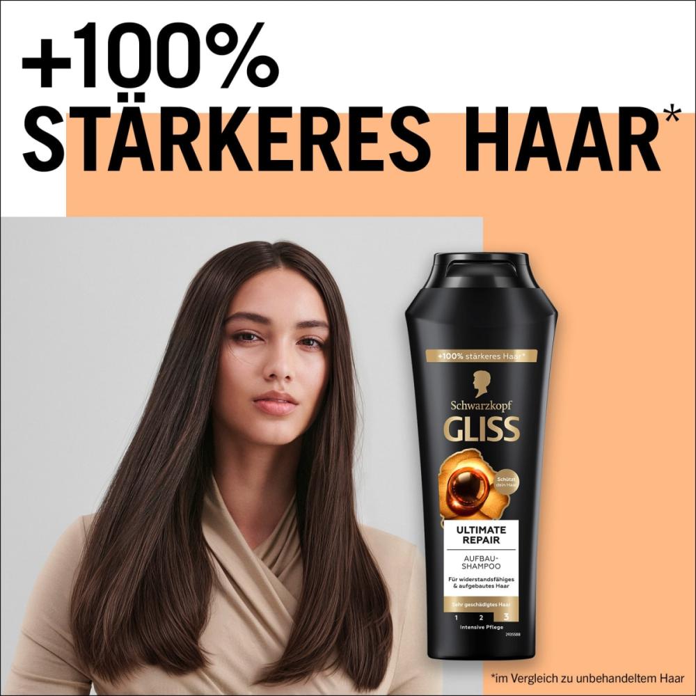 Schwarzkopf Glisker Ultimate Repair Shampoo 250ml