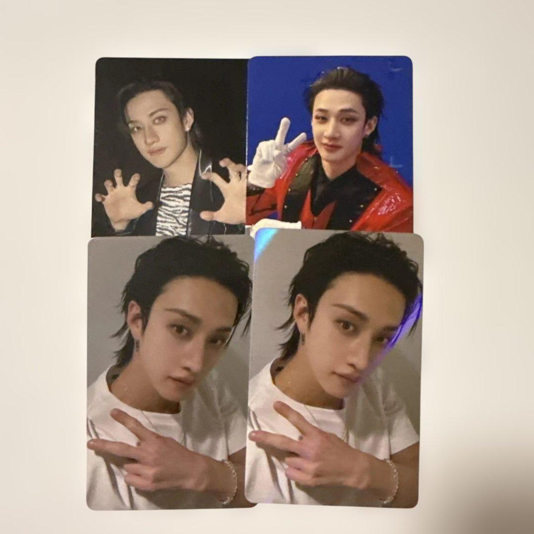 

[USED] Stray Kids Bang Chan trading card HMV