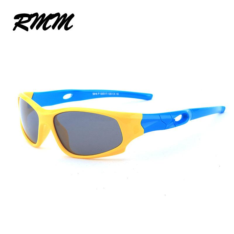 Children's Polarized Sunglasses Baby Child Care UV Glasses Security Silica Gel Frame Brand Sun Glasses Silicone Temple For Kids