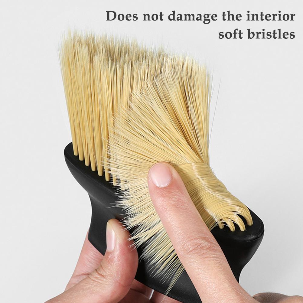 

Щетка для чистки салона автомобиля, мягкая щетка для очистки вентиляционных отверстий приборной панели автомобиля бежевый