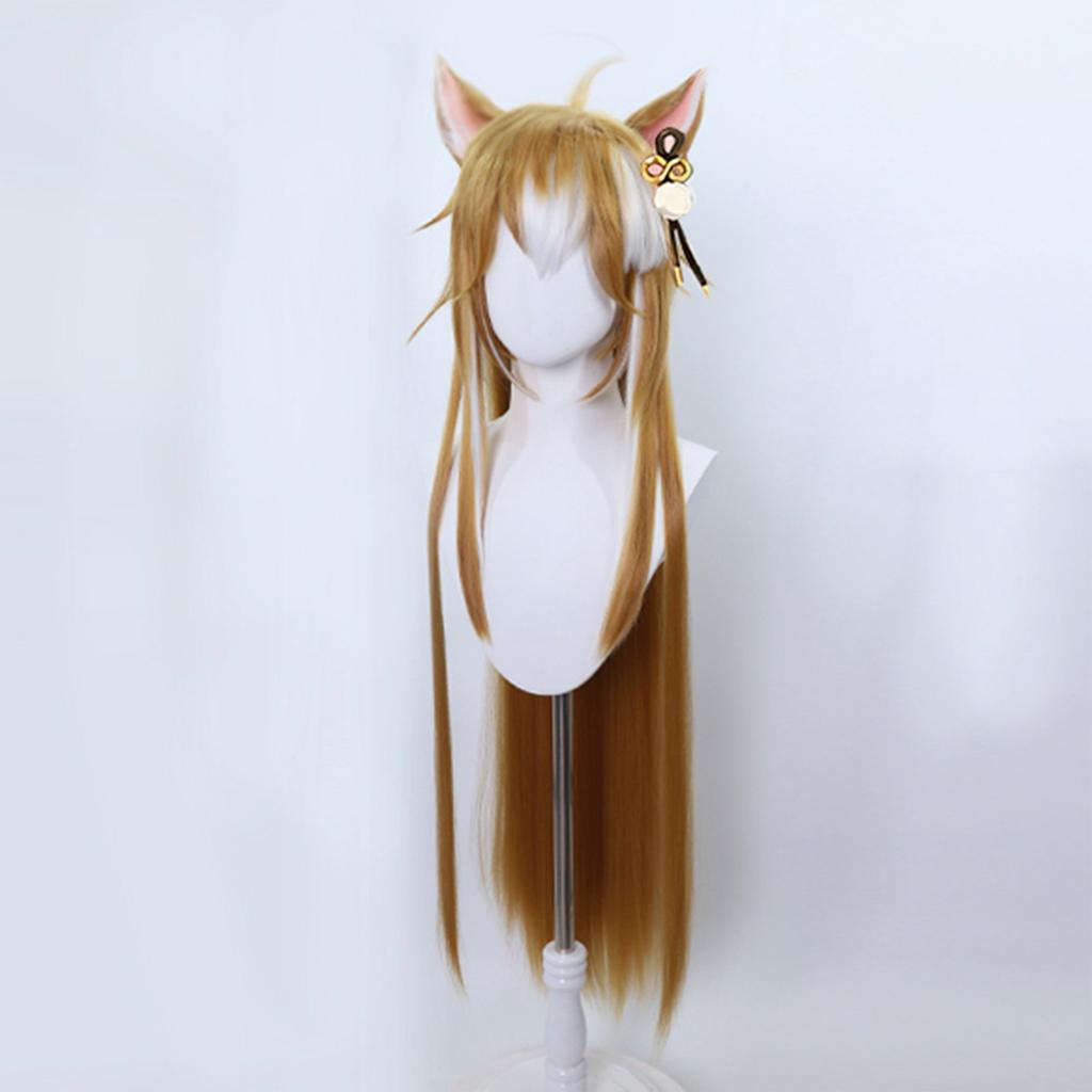 Anime Wig Miss Shina Original Goddess Wulang Women's Clothing Cosplay Animation Role Play Chemical Fiber