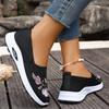 Fashion Spring and Autumn New Women's Sports Shoes Fashionable Breathable  Wear-Resistant Casual Sports Shoes Flat Shoes Loafers