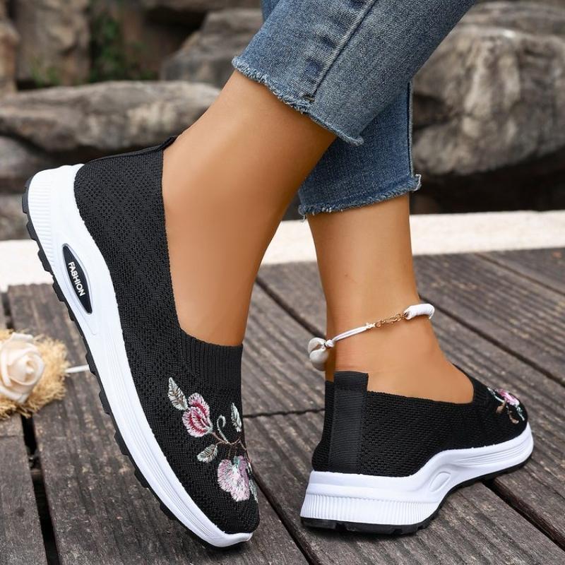 Fashion Spring and Autumn New Women's Sports Shoes Fashionable Breathable  Wear-Resistant Casual Sports Shoes Flat Shoes Loafers