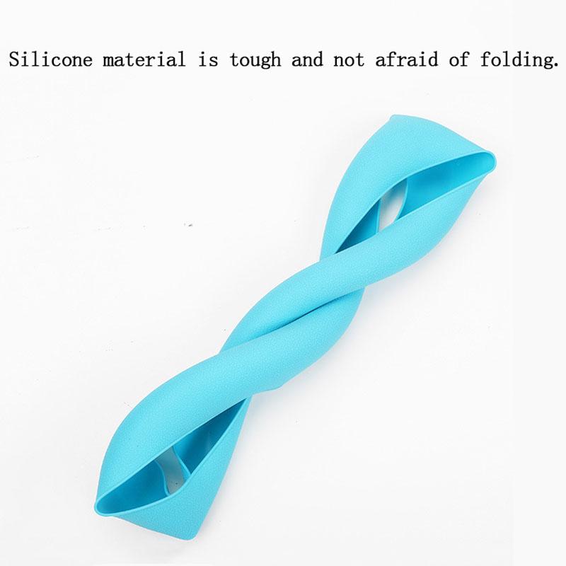 Universal Car Steering Wheel Cover Soft Silicone Car Accessories Non-slip Steering Covers Auto Styling Protective Decoration