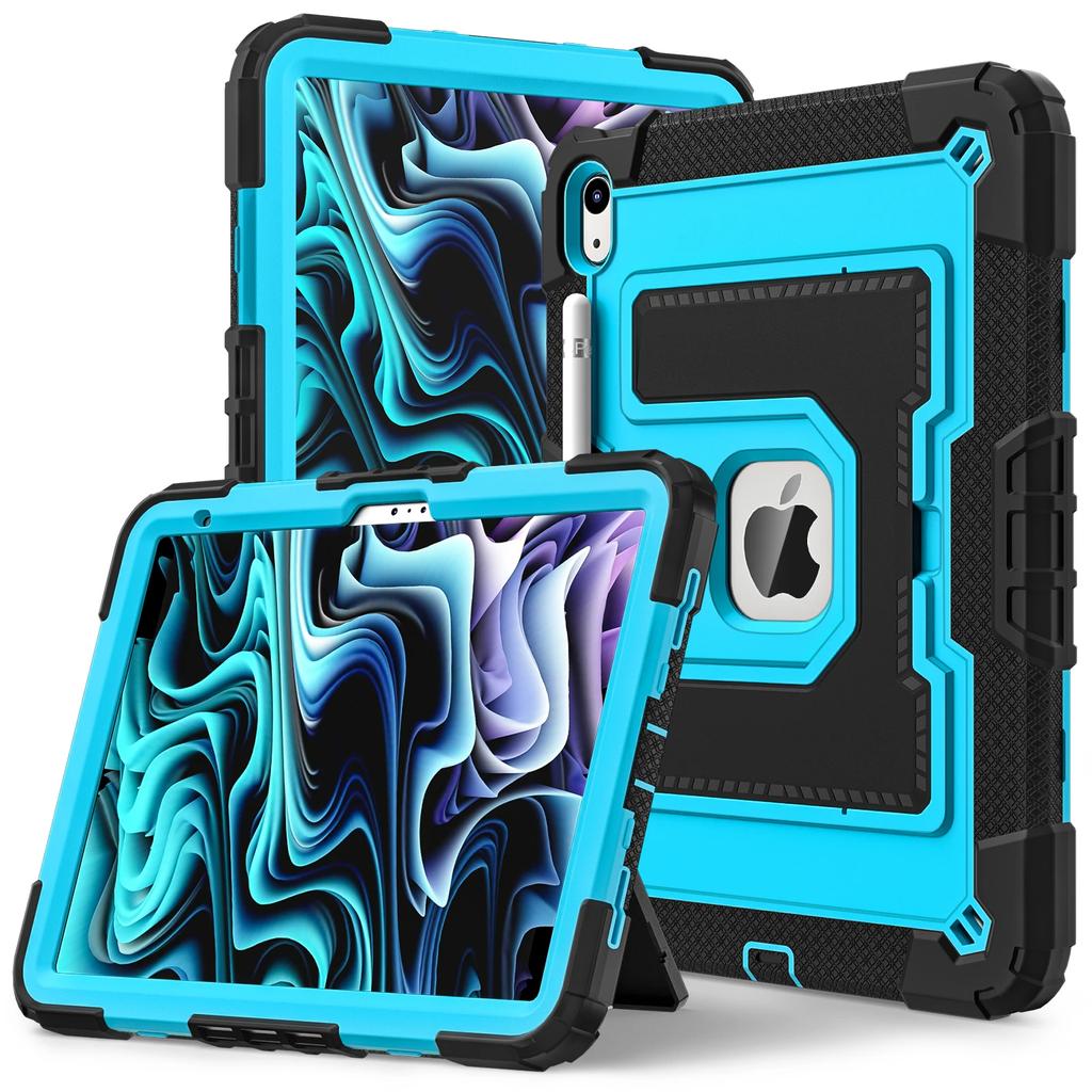 New Kids Heavy Armor Case For Ipad A16 11/10th Generation Air 7 6 5 4 M3 M2 Air11/13inch Mini7/6 7/8/9th Shockproof Funad