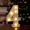 LED Letter & Number Lights: Multicolor Decorations for Birthdays, Proposals, Weddings, and Parties
