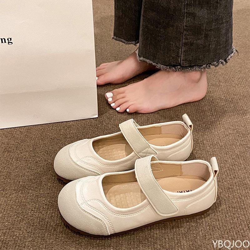 Fashion Spring Autumn New Flat Soft Bottom Comfortable Fashionable Versatile Casual Shoes Round Head Shallow Mouth Women's Shoes