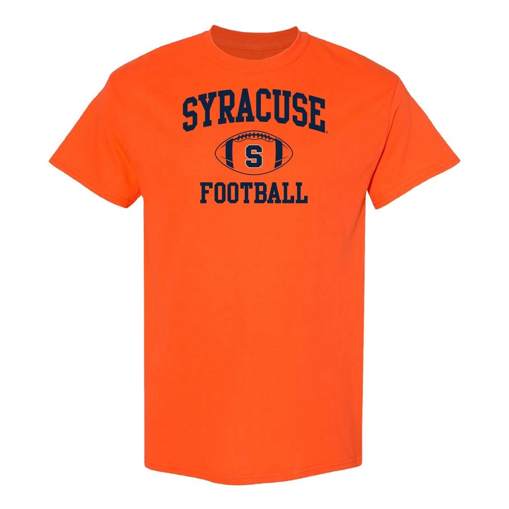 Maglietta a T-shirt con Arco da Football Classico Syracuse Orange - Arancione