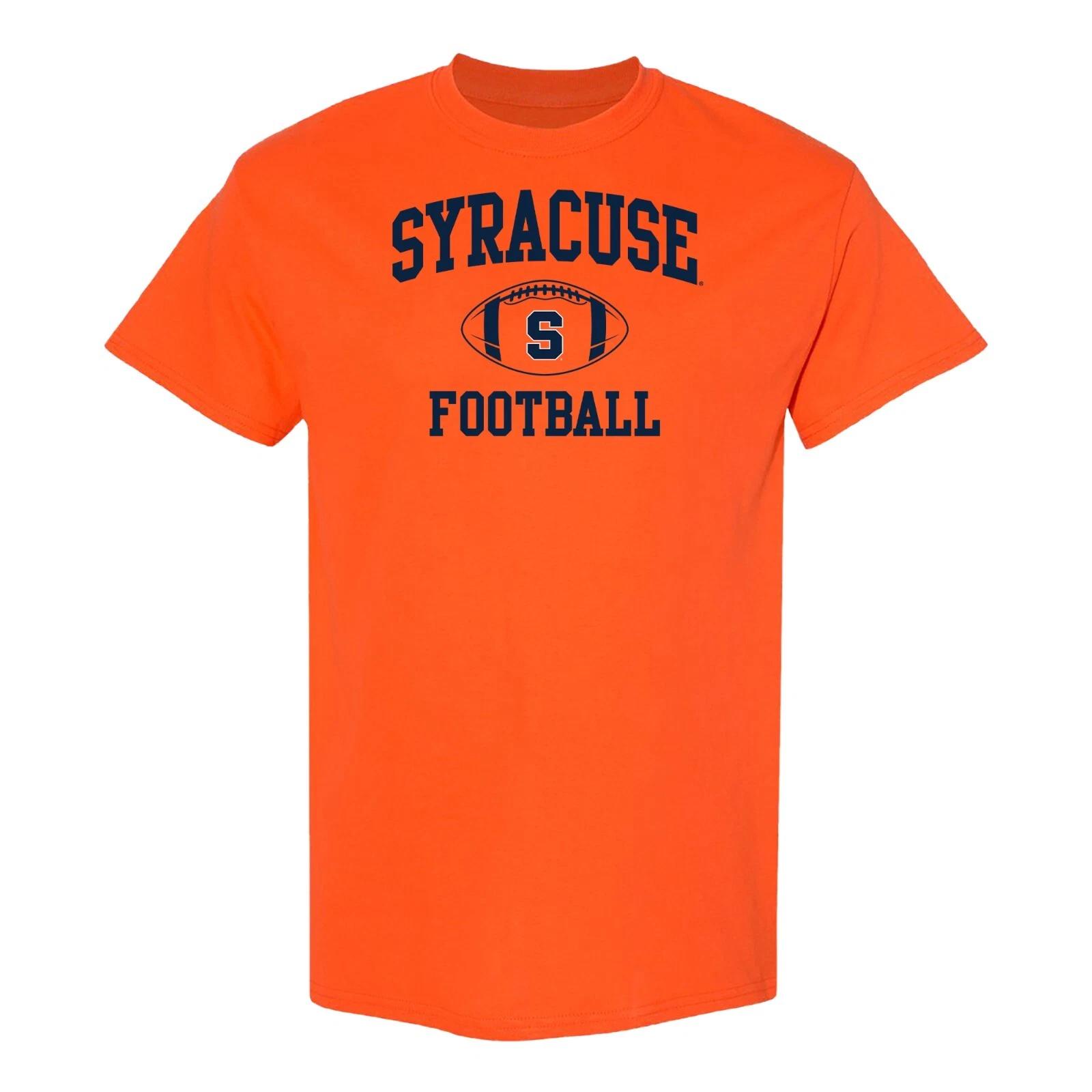 Syracuse Orange Classic Football Arch T-Shirt - Orange 2XL