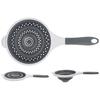Collapsible Silicone Kitchen Colander KEMP Orion 25.5cm
