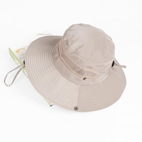 Bucket Hat for Summer, Wide Brim Sun Protection Hat, Breathable Mesh Fisherman Hat for Men Women Outdoor Hiking