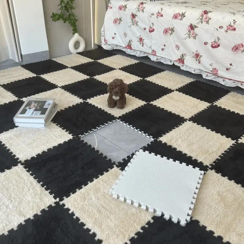 8/16Pcs Soft EVA Foam Baby Play Mat Puzzle Floor Tiles Crawling Carpet Interlocking Kids Game Pad Non-slip Washable Rug