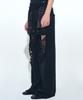 Nigaennikol Destroyed Cotton Lounge Pants_Black