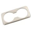 Matte Rear Water Cup Holder Frame Cover Trim For -2025 Mazda CX-30 CX30 1pcs