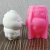 Food Grade Silicone Flower Chicken Statue Casting Mold DIY Sculpture Candle Soap Chocolate Making Supplies Craft Project