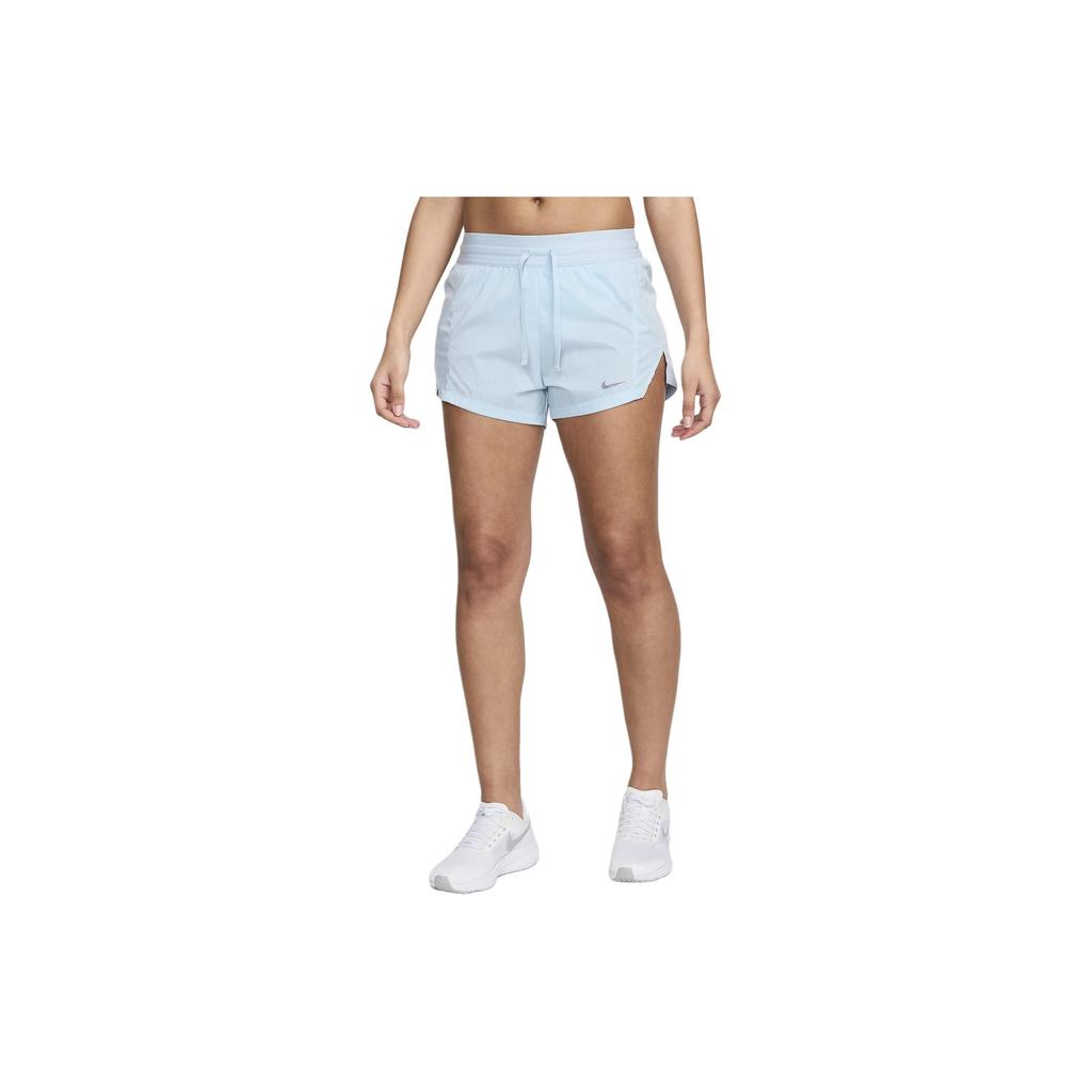 Nike Running Division Logo Stripe Reflective Design Shorts Women Shorts Light-Armory-Blue FN2715-440