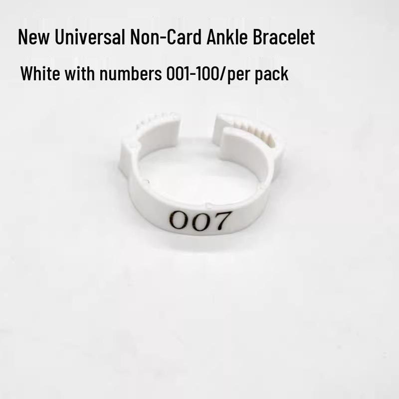 Verstellbarer Universeller Geflügel-Beinring für Huhn, Ente, Gans und Taube – Neuer Typ Beinmanschette.