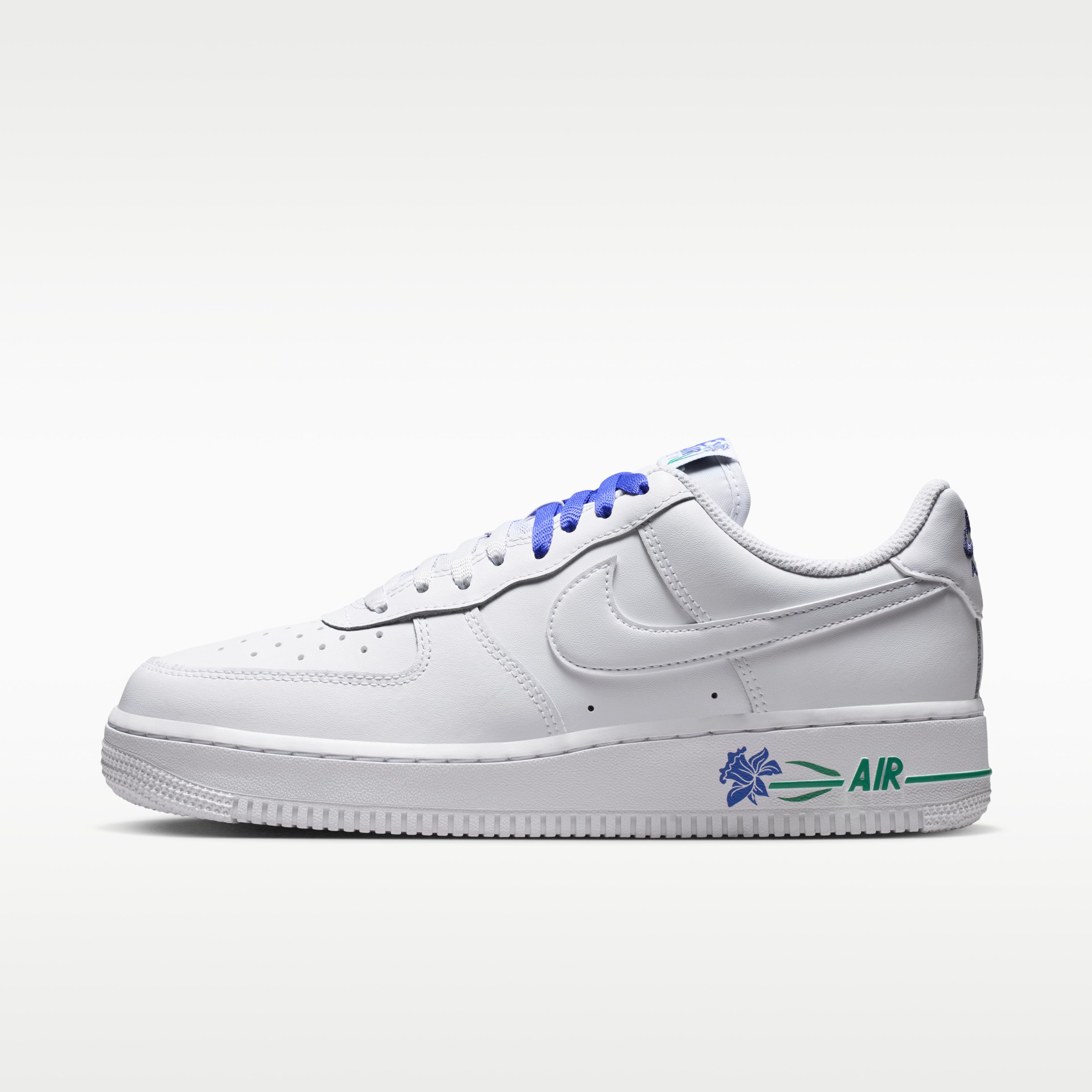 Nike Wmns Air Force 1 Low Синий Цветок 37.5
