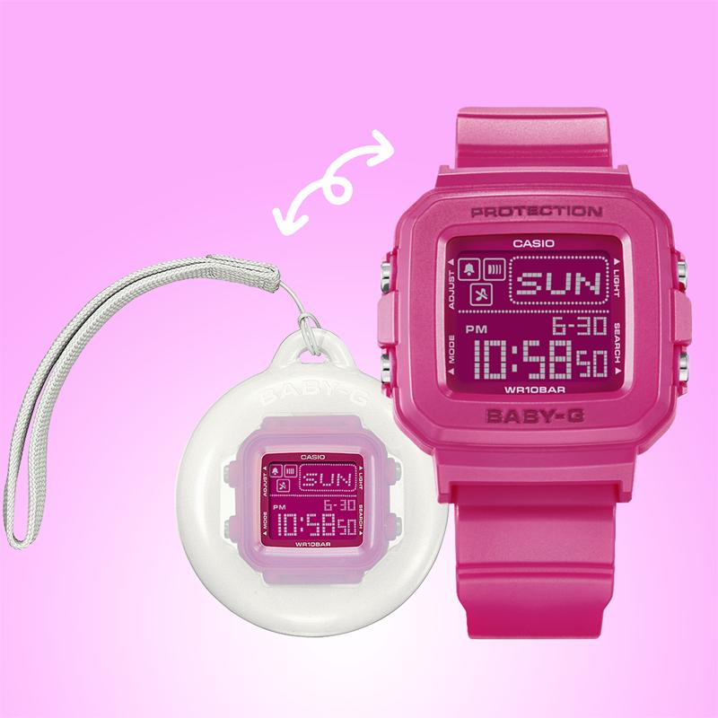 CASIO Women's BABY-G Purple Watch BGD-10K-2PR