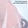 Baby Stroller Mosquito Net Breathable Mesh Lightweight Stroller Mosquito Protection Cover Foldable Universal Full Cover Stroller Netting with Elastic