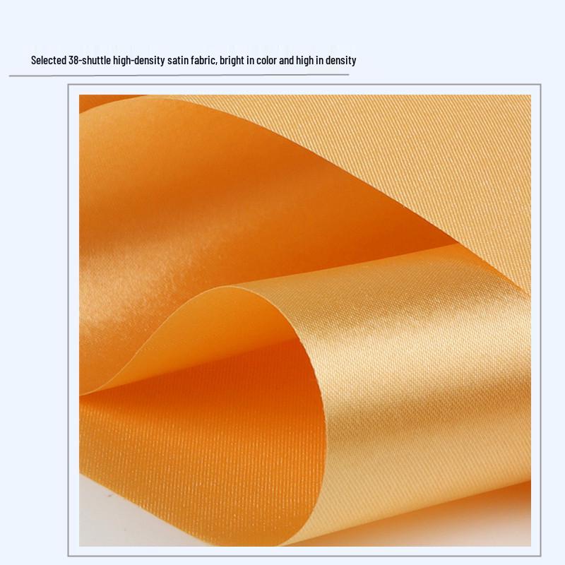 Champagne Silk Ribbon Rose Bow Hair Tie