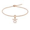 Bracelet Exclusive Secret Word Series Brilliant Constellation Pendant Crystal Alloy Same Style for Men and Women DW00400394