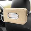 Car Tissue Box Holder Tissue Case Holder PU Leather Napkin Dispenser Napkin Holder Napkin Tissue Dispenser Holder Car Seats