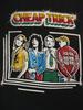 CHEAP TRICK Vintage Anni '70 Regalo Per Fan Maglietta Nera Tutte le Taglie VC562