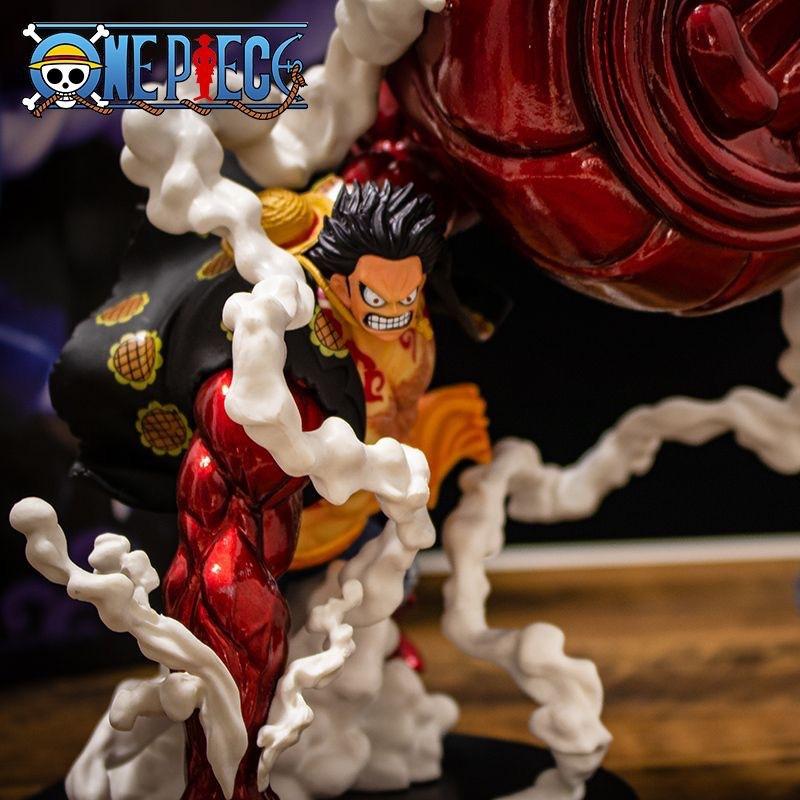 ONE PIECE Phantom Luffy Great Ape King 4 Fourth Gear Navigator Luffy Figure Animation Model Ornament Doll Statue