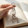 Versatile Portable Deer Keychain Handmade Phone Charms Korean Style Diy Bead Case