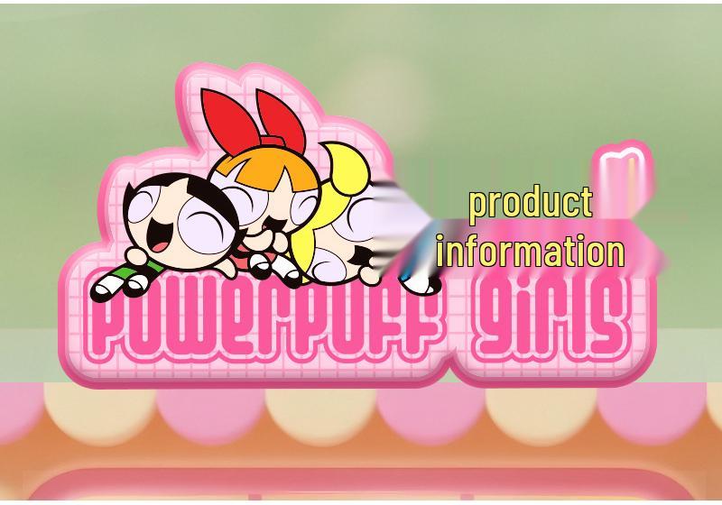 Powerpuff Girls Unicorn Ice Cream Plush Keychain Toy Gift