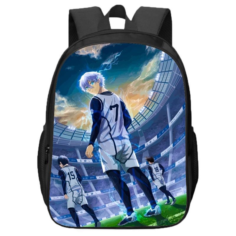 Blauer Gefängnis-Doppellagiger Rucksack für Jungen und Mädchen für Grund- und Sekundarschüler