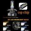 2Pcs Car Mini CSP LED H1 H4 Headlight H3 H7 H8 H11 Decoding Canbus 80W 16000LM Super Bright Fog Light HB3 HB4 9005 9006 HIR2 9012 Hi Lo Lamp Bulbs