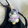Plush Penguin Keychain With Bowtie For Kids Gift And Bag Decor