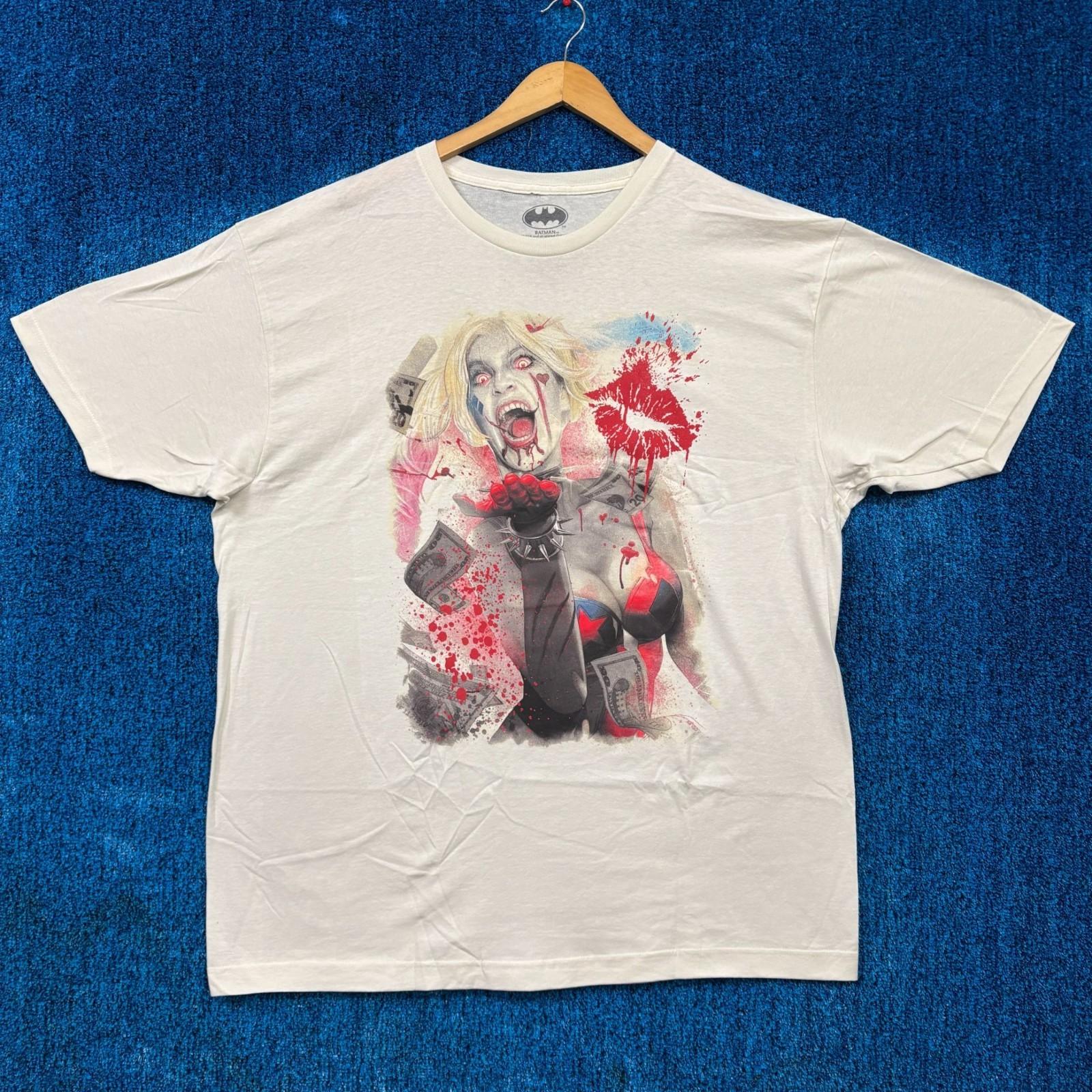 DC Comics “Harley Quinn” Graphic T-Shirt Size XXL S