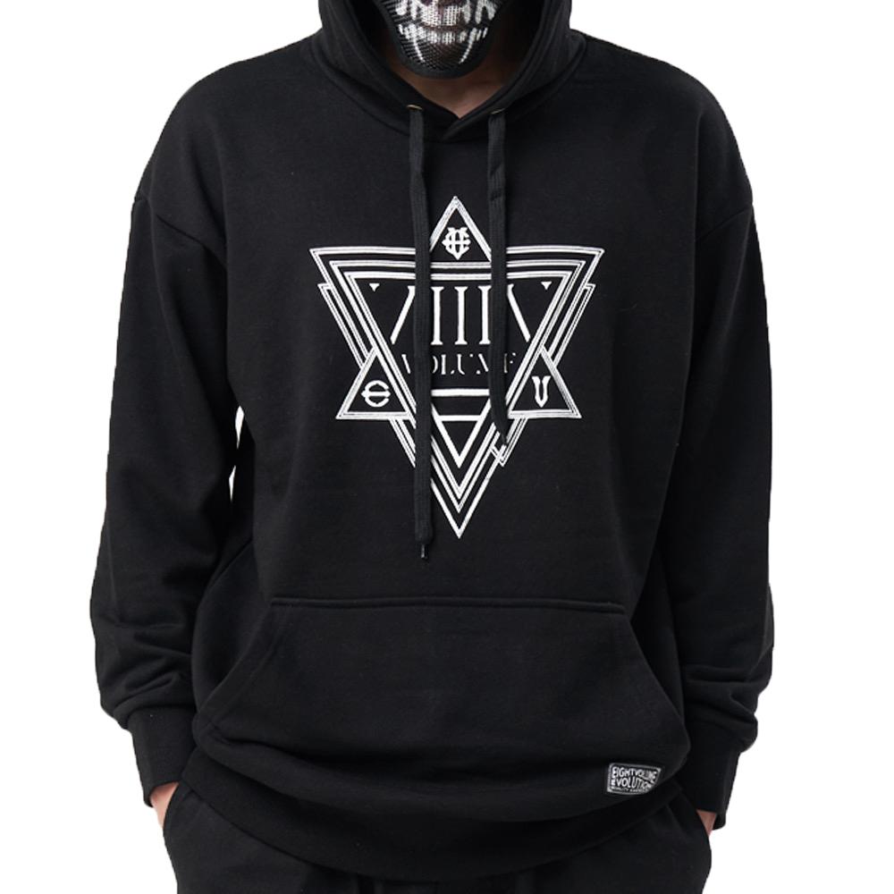 Ev Star Emblem Oversized Hoodie