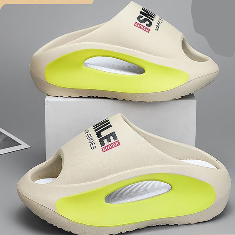 Pantofle Letní móda Protiskluzové Tlusté dno Měkké Pantofle Běžné Sportovní Páry Venku Nosit Pohodlné sandály