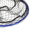 Oritaki Landing Net, Oval Rubber Net, 45cm x 35cm, Blue (ori-782968)