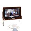 Vintage-Style TV Stand: Retro Movable Cabinet for Small Apartment Bedrooms and Living Rooms
