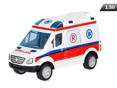 Model 1:50, Mercedes-Benz Sprinter Mini, EMERGENCY, White