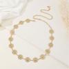 Vintage Metal Waist Chain, Women Fashion Accessory, Decorative Waist Belt for Dresses and Sweaters, Slimming Waist Chain