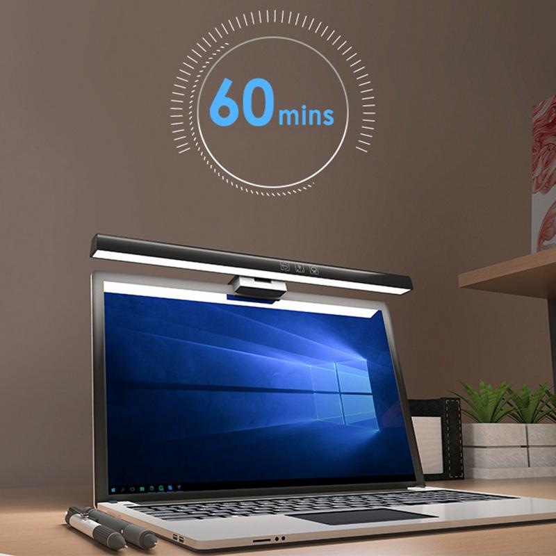 

Computer Monitor Light Computer Screen Lamp Desk Light Bar Dimmable Stepless Dimming Reading Light For Office Home Gaming Desk 330mm