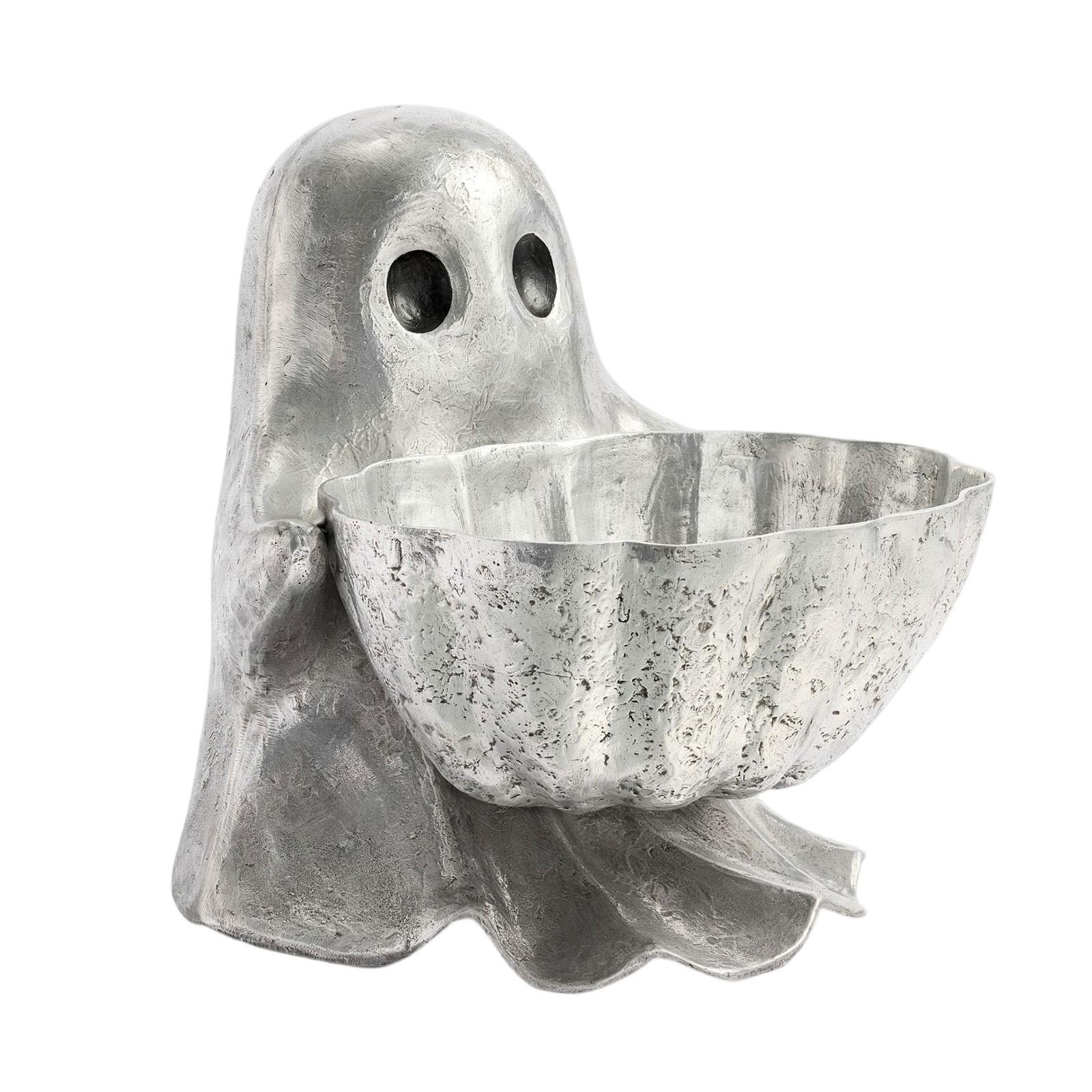 

Статуэтка собаки-тыквы, Очаровательная изысканная декоративная статуэтка собаки-призрака для дома, улицы One Size