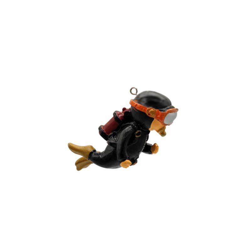 Fish Tank Diver Blue Fat Man Landscaping Small Ornaments Decorate the Underwater World Small Floating Ball