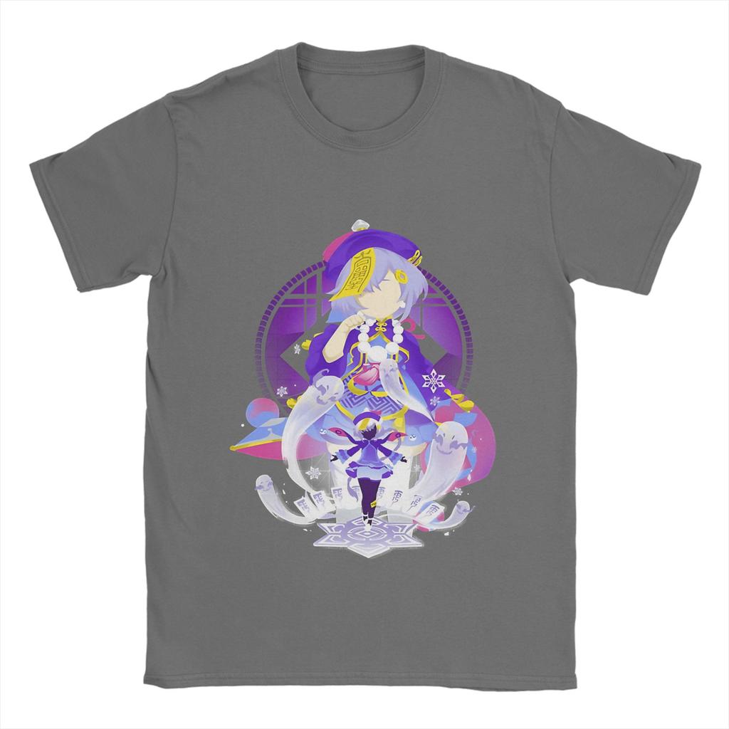 Genshin Impacts T Shirt Beach Harajuku TShirts Unisex Cotton ONeck Plus Size 5XL Tees ShortSleeve Aesthetic Tops