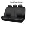 Car Seat Covers Full Set Universal PU Leather Diamond Lattice Styling Waterproof