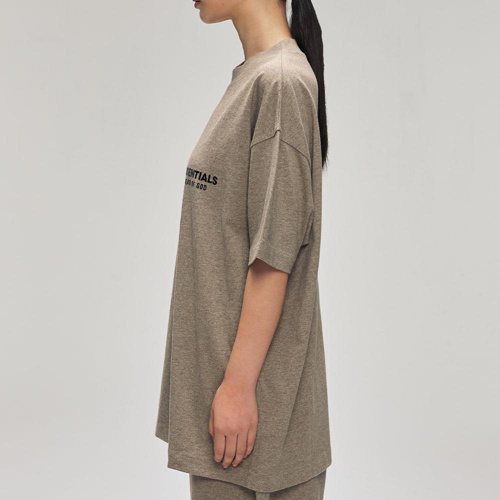 Fear of God Essentials Classic Fit T-Shirt Homestead Heather Men Tops Grey 125AS254191F