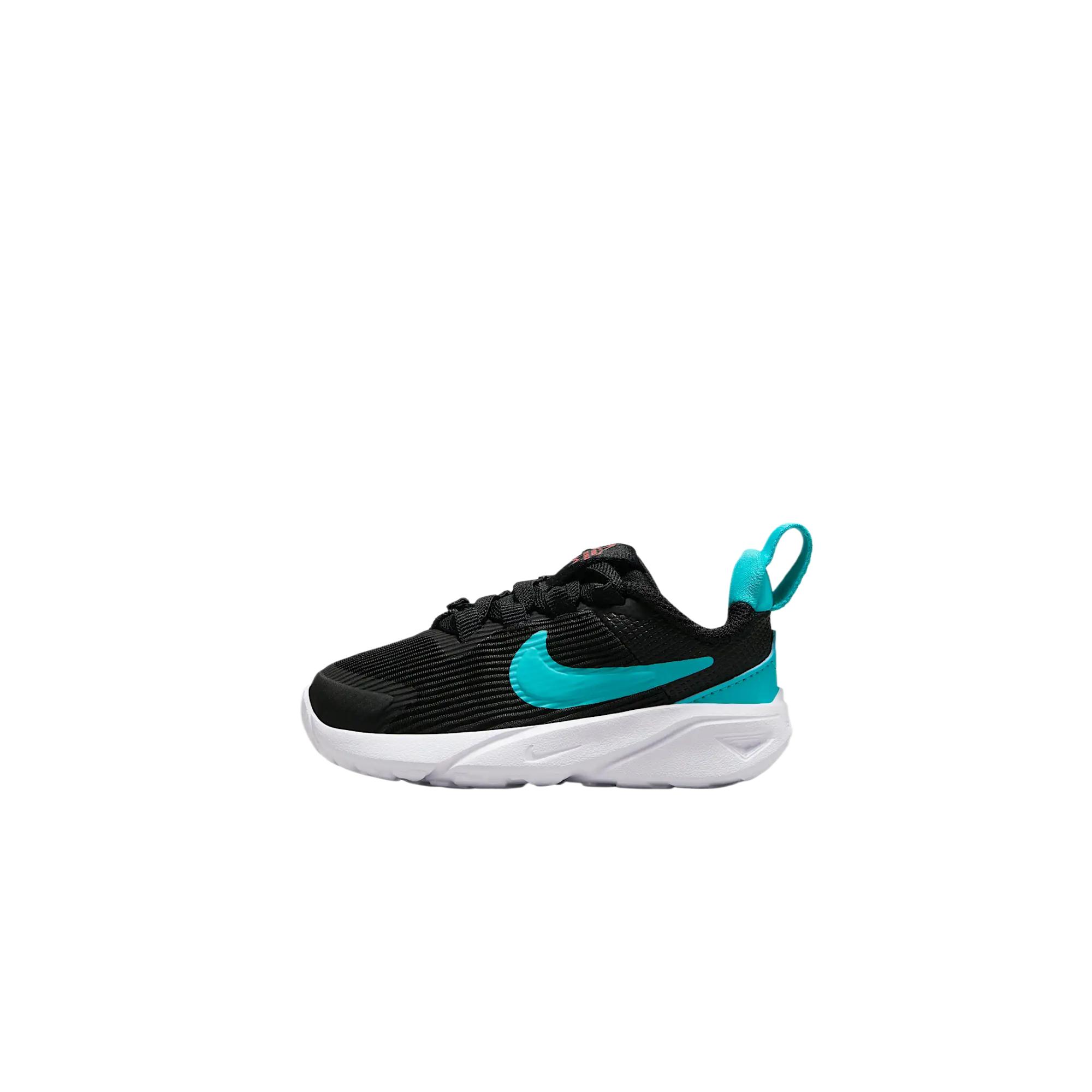 

Nike Кроссовки Star Runner 4 TD Black Dusty Cactus Baby ярко-малиново-белые DX7616-009 23.5